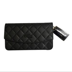 NWT Depeche Mode Black Quilted Crossbody Bag
